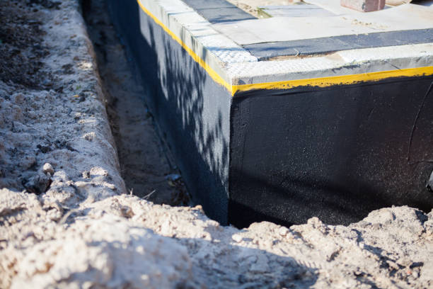 Residential Exterior Waterproofing installation at a Dayton, KY home by SJ Waterproofing Pros